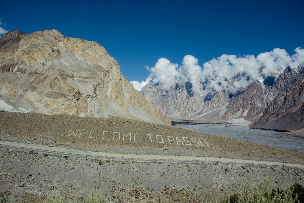 Passu Cones at golden hour in Hunza Valley, one of the most visited tourist places in Pakistan