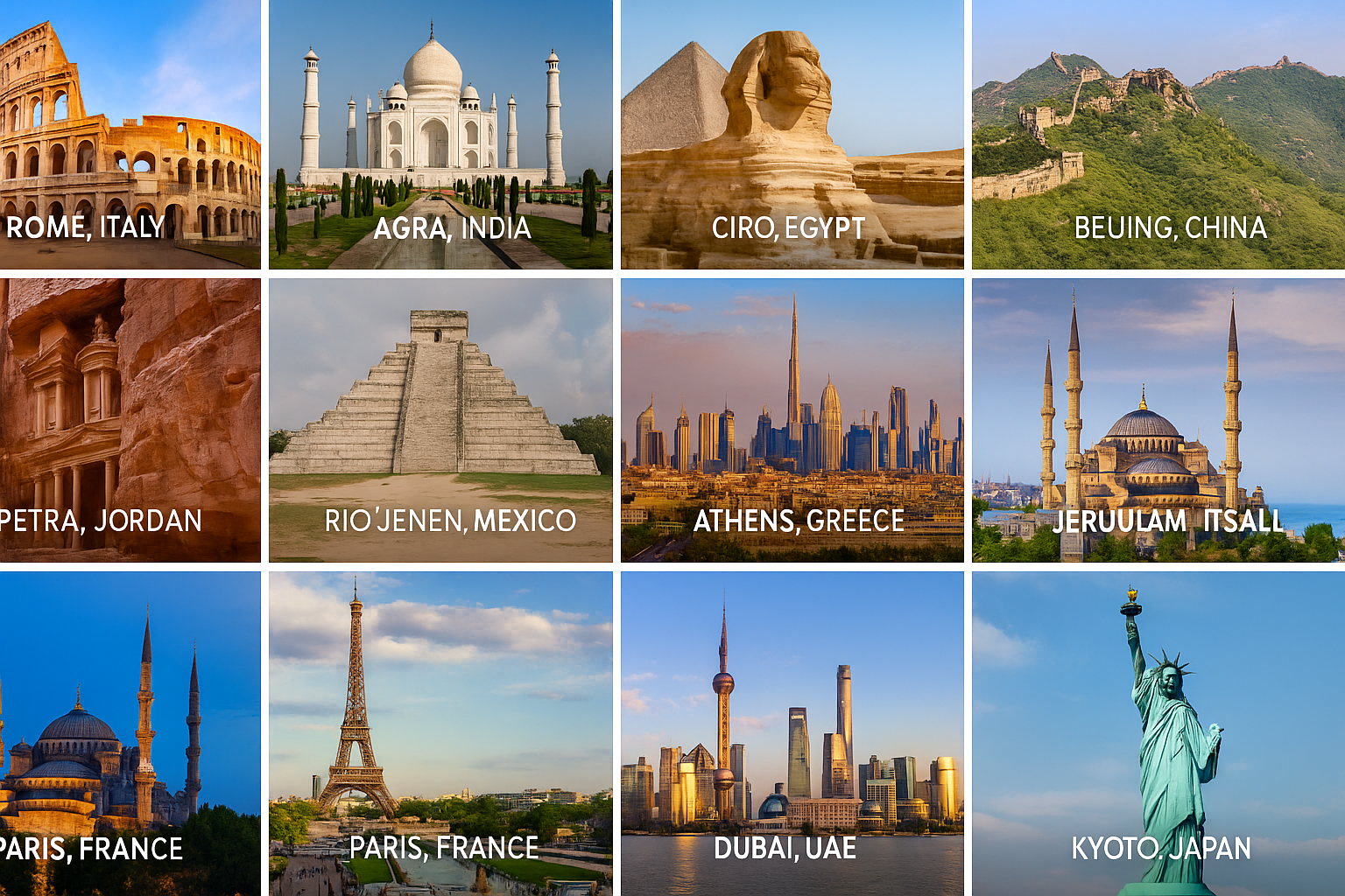 Wonders of the World, One City at a Time